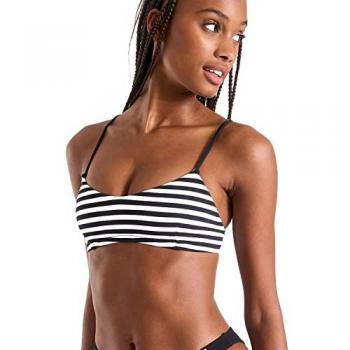 Banana Moon Waro Blackstripe Sun‑Ready Bikini Top for Women
