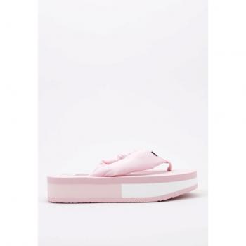 Tobac de plage rose Tommy Hilfiger Webbing