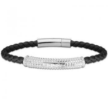 Pulsera Police Hombre Cuero PEAGB2214901 19 cm