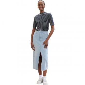 Tom Tailor Light Stone Blue Denim Skirt XS