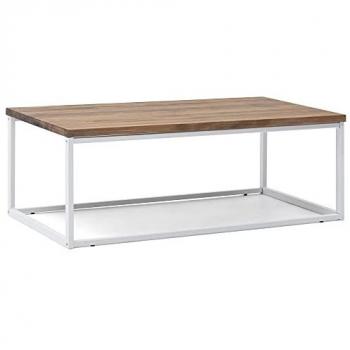 Tavolino Icub U Stile Industriale Vintage 60x120x43cm