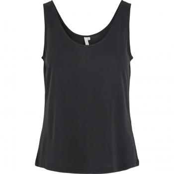 Camiseta Sin Mangas Negra Pieces Kamala