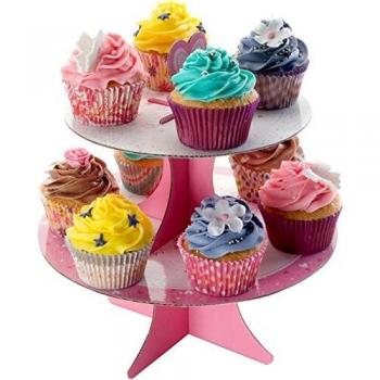 Dual-Tone Cupcake Rack 25x26cm