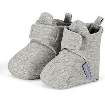 Scarpe da Bambina in Cotone Biologico Argento Sterntaler