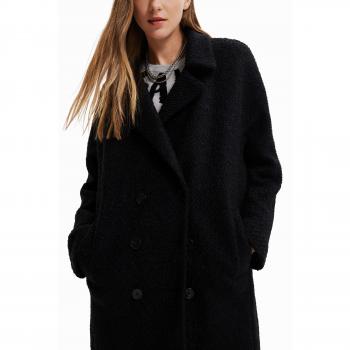 Cappotto dritto stile London in lana