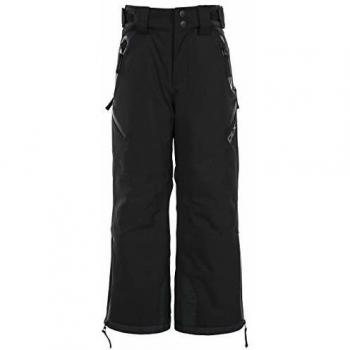 Trespass Dozer Kids Ski Pants Black – Modelo DLX 2/3