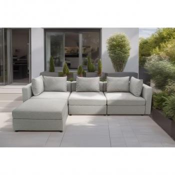 Flexi‑Corner Domocraft “Solskin” – mit losen Kissen