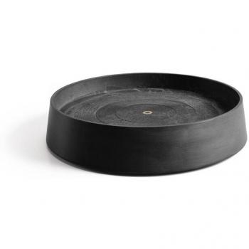 ECOPOTS Oslo 55: Froschsicherer Rollen‑Untersetzer, grau