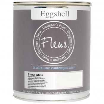 Designer’s Paint Fleur Eggshell 0,75 l – Snow White Satinato