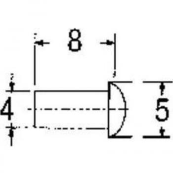 Elemento di uscita acrilico Brumberg 975100