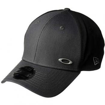 Oakley Men’s Matte Grey Baseball Cap – 38-40 (M/L)