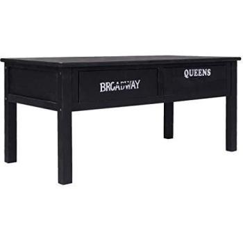 VidaXL White Coffee Table 100x50x45 cm Wood