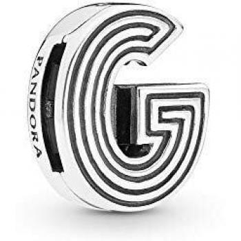 Pandora Joyería Charm Letra G Plata 925