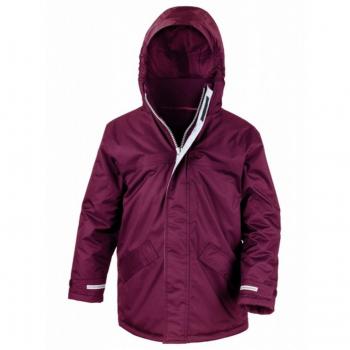 Result Kids Waterproof Windproof Winter Parka Jacket (Burgundy)