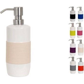 Distributeur Savon en Céramique Beige Moorea