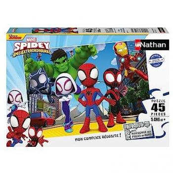 Spideys Superhelden-Abenteuer – 45 Teil Puzzle für Kinder