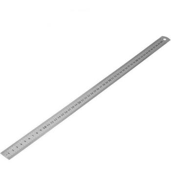 50cm and 30cm/20cm/15cm Double-Sided Stainless Steel Ruler with 0.7mm and 0.5mm Scales