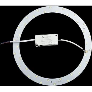 Panel LED circular 5730 SMD, luz de techo super brillante 3000-3500K