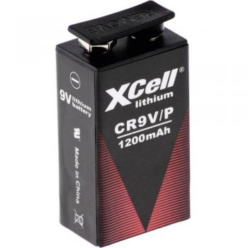 XCell 9V Block-Batterie Lithium ER9