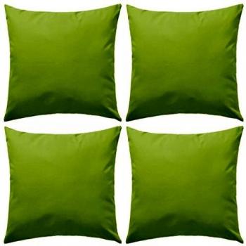 Coussin décoratif de patio vidaXL 45x45 cm Vert Pomme