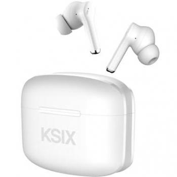 KSIX BTW05B Cuffie wireless bianco 6h