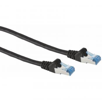S/CONN maximum connectivity Netzwerkkabel-Patchkabel, cat 6A, S/FTP, PIMF, schwarz, 10,0m (75720-S)