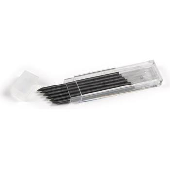 Hardtmuth 4B Zwarte Grafietpennenleads – 5,6 mm × 80 mm, 6-stuks doos