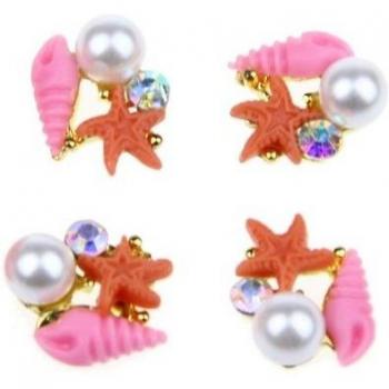 Rhinestone Sea Life Nail Art Kit