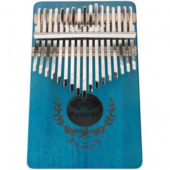 Beginner Kalimba Thumb Piano 17-Key Mahogany Kit