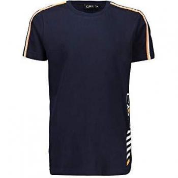 T‑shirt à motif garçon, noir/bleu, coton 100 %