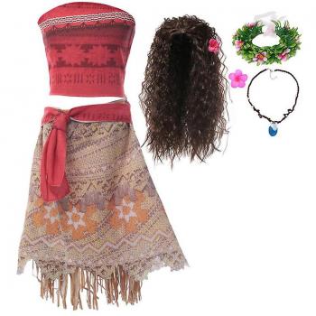 Costume Fantaisie Moana Taille 7-8 ans