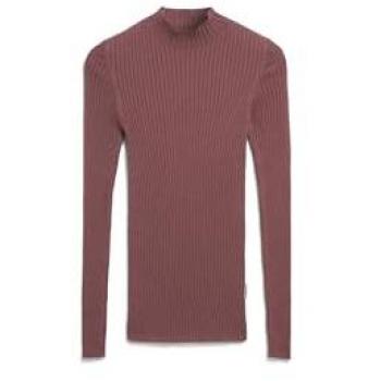 Bio-Baumwolle Pullover ALAANIA Dunkelbeere für Damen