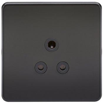 Knightsbridge Screwless 5A Unswitched Socket