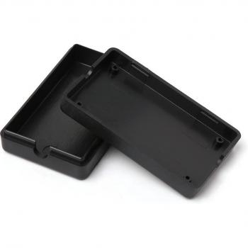Caja de proyecto DIY ABS negra 2 uds