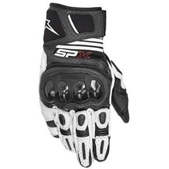 Gants de moto Alpinestars SP X Air Carbon V2 Noir Blanc taille : M