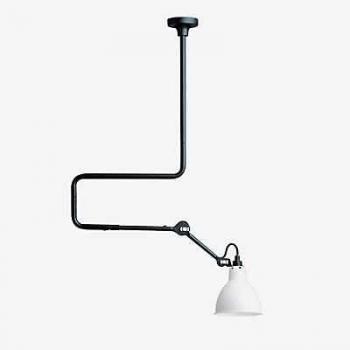 DCW Lampe Gras No 312 Pendellampe, weiß
