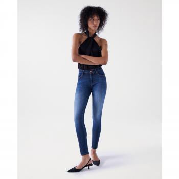 Salsa Jeans VAQUEROS DESTINY PUSH UP SKINNY LAVADO OSCURO