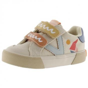 Multicolor Print Baby Sneakers