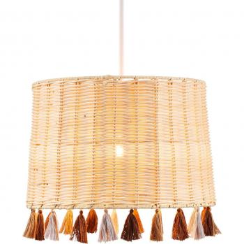 BHS Lighting Glow Tassel Easy Fit Light Shade