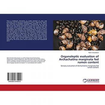 Organoleptic evaluation of Archachatina marginata fed rumen content