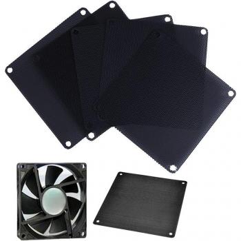 Filtros de aire 90 mm, paquete de 5 unidades, uso en gabinete