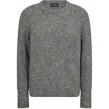 Mos Mosh Pullover mit Lochmuster in Grau