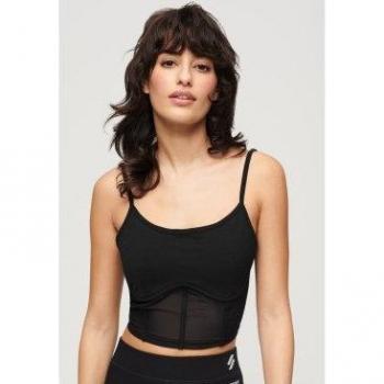 Brassière femme Superdry Sport Tech Noir Taille 44