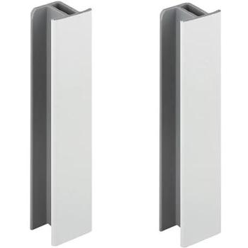 Jonction de pied de meuble 100mm blanc