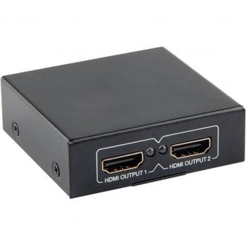 Adaptateur HDMI‑VGA 1 vers 2 sorties, 19 pattes femelles, lecteur DVD