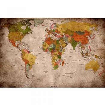 GREAT ART® 42 x 59.4 cm Antique Map