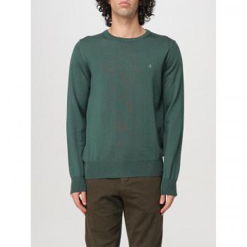 Brooksfield Maglia Lana Verde 54 Collo Giro
