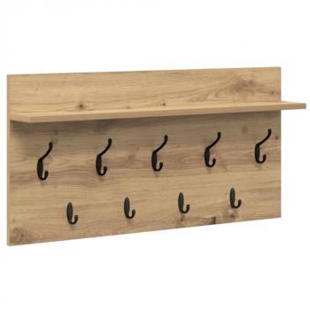 Porte‑manteau murale vieXL en chêne – 80 × 40 × 12 cm