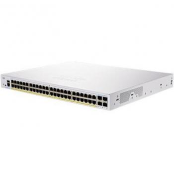 Switch Cisco CBS350‑48FP‑4X‑EU (Red Gigabit Ethernet con PoE + 4 SFP+ 10G)