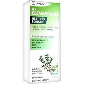 LES ELEMENTAIRES NEZ TRES BOUCHE ADULTES ENFANTS SPRAY 15 ML